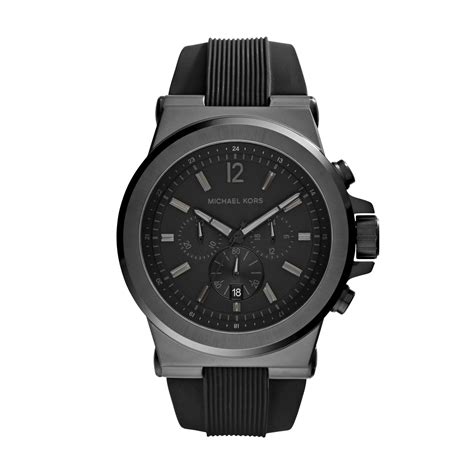 michael kors zwart horloge|michael kors heren.